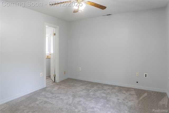 14778 Harrison St, Livonia, MI 48154 - empty room featuring carpet and a ceiling fan