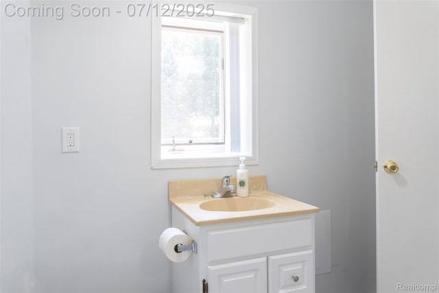 14778 Harrison St, Livonia, MI 48154 - bathroom featuring vanity