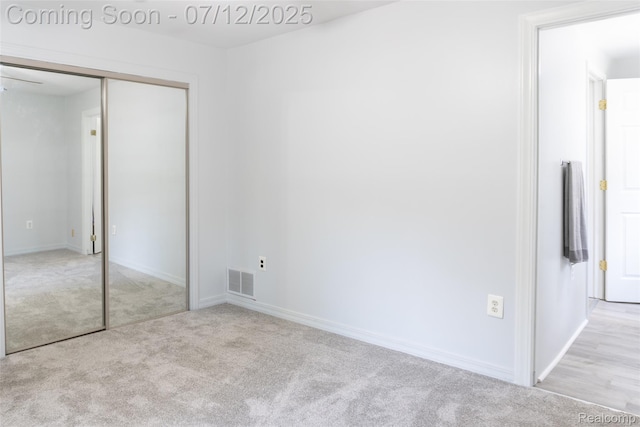 14778 Harrison St, Livonia, MI 48154 - unfurnished bedroom with carpet floors and a closet