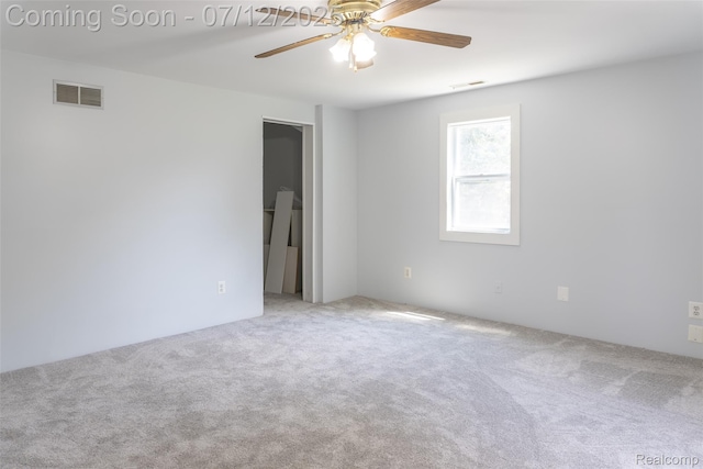 14778 Harrison St, Livonia, MI 48154 - spare room featuring carpet and ceiling fan