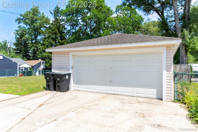 14778 Harrison St, Livonia, MI 48154 - view of detached garage