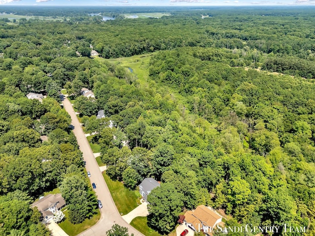 13400 Ravine View Dr, Grand Haven, MI 49417 - drone / aerial view of a heavily wooded area