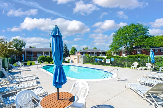 1870 Fort St Unit 1, Trenton, MI 48183 - community pool featuring a patio area
