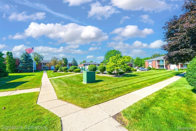 1870 Fort St Unit 1, Trenton, MI 48183 - view of community featuring a lawn