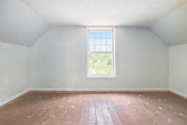 3345 Harmony Rd, Hopkins, MI 49328 - bonus room featuring hardwood / wood-style flooring, lofted ceiling, and healthy amount of natural light