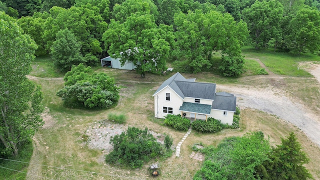 3345 Harmony Rd, Hopkins, MI 49328 - view from above of property
