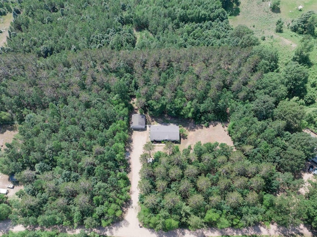 1134 Wagon Wheel Ln, Interlochen, MI 49643 - view of property location with a heavily wooded area
