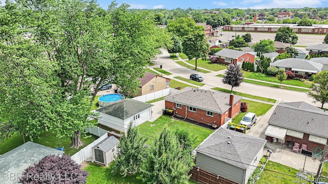 2890 Maxwell St, Trenton, MI 48183 - aerial view of residential area