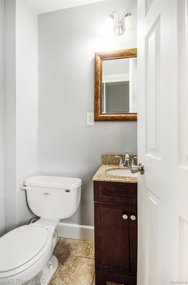 2890 Maxwell St, Trenton, MI 48183 - half bath featuring vanity and tile patterned floors