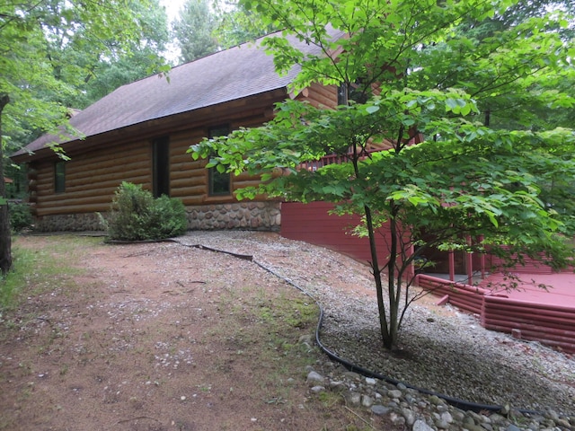 6325 Big Bay Rd, Bear Lake, MI 49614 - view of yard