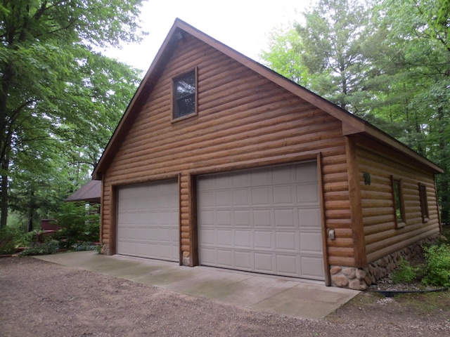 6325 Big Bay Rd, Bear Lake, MI 49614 - view of detached garage