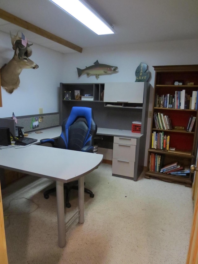 6325 Big Bay Rd, Bear Lake, MI 49614 - view of carpeted office space