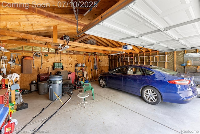 25416 Yale St S, Dearborn Heights, MI 48125 - garage featuring a garage door opener