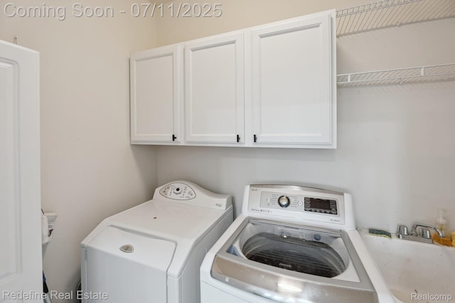 47451 Wallingford Ct, Canton, MI 48188 - washroom with cabinet space and washing machine and dryer