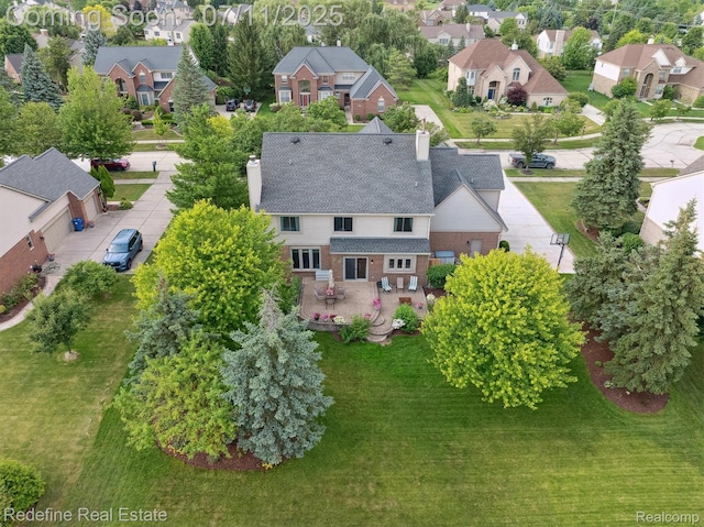 47451 Wallingford Ct, Canton, MI 48188 - aerial perspective of suburban area
