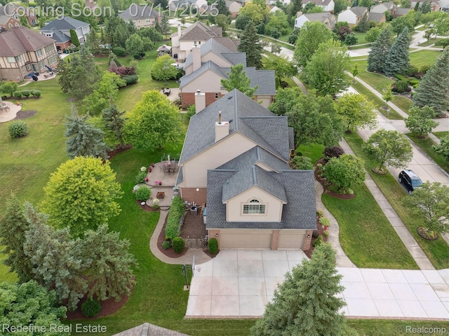 47451 Wallingford Ct, Canton, MI 48188 - aerial perspective of suburban area