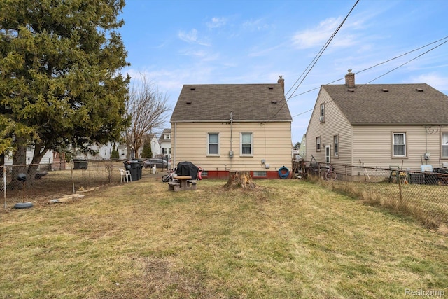 18291 Henry St, Melvindale, MI 48122 - rear view of house featuring a fenced backyard