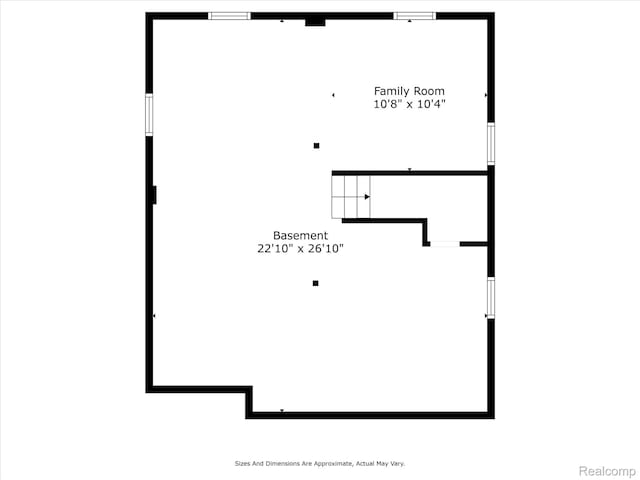 18291 Henry St, Melvindale, MI 48122 - view of floor plan / room layout