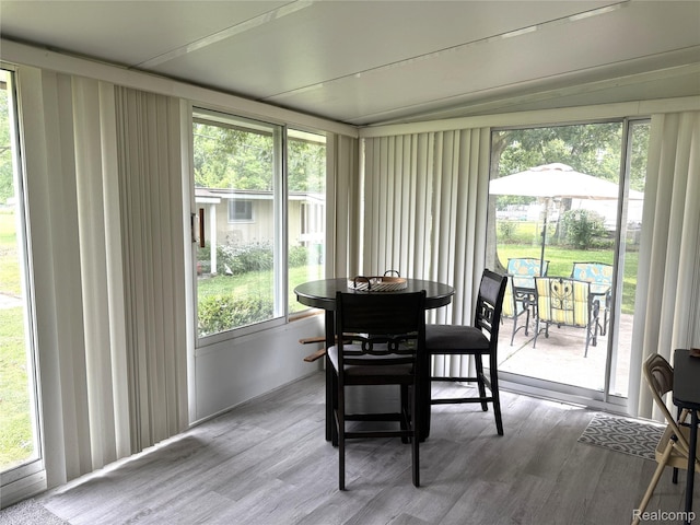 25830 Matilda Ave, Trenton, MI 48134 - sunroom / solarium featuring wood finished floors