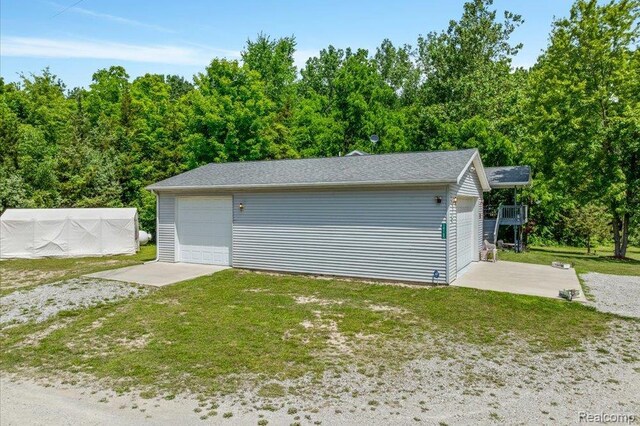 14165 Crampton Rd, Camden, MI 49232 - view of detached garage