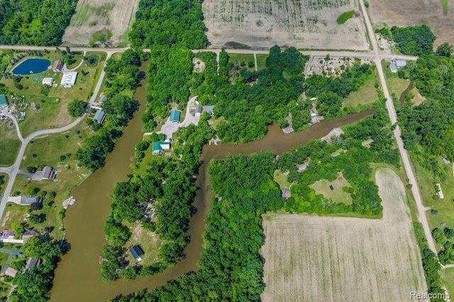 14165 Crampton Rd, Camden, MI 49232 - view of property location featuring rural landscape and a large body of water