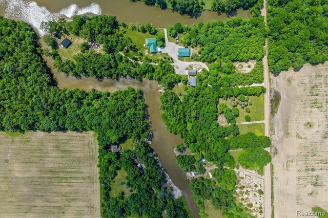 14165 Crampton Rd, Camden, MI 49232 - aerial view of sparsely populated area