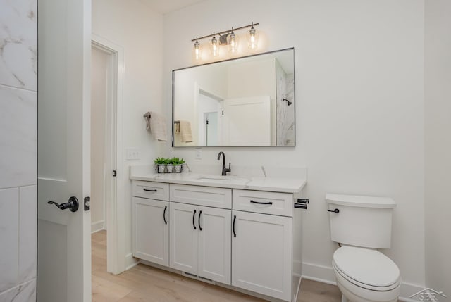 9841 Beech Tree Ln, Frankenmuth, MI 48734 - bathroom featuring vanity and wood finished floors