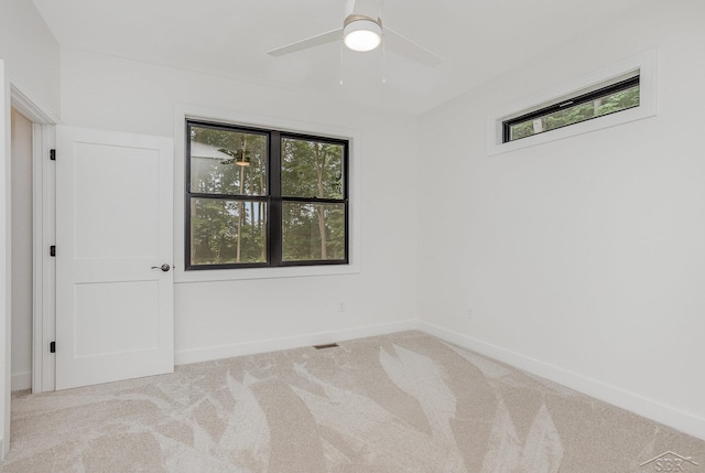 9841 Beech Tree Ln, Frankenmuth, MI 48734 - carpeted empty room featuring ceiling fan and baseboards