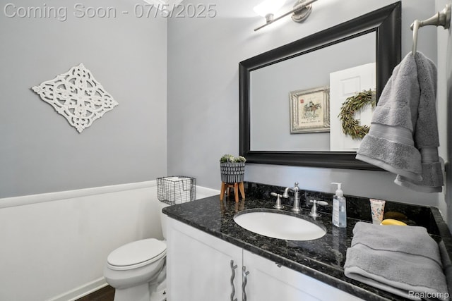 678 Twin Oaks Ct, Rochester Hills, MI 48307 - half bath with vanity and toilet