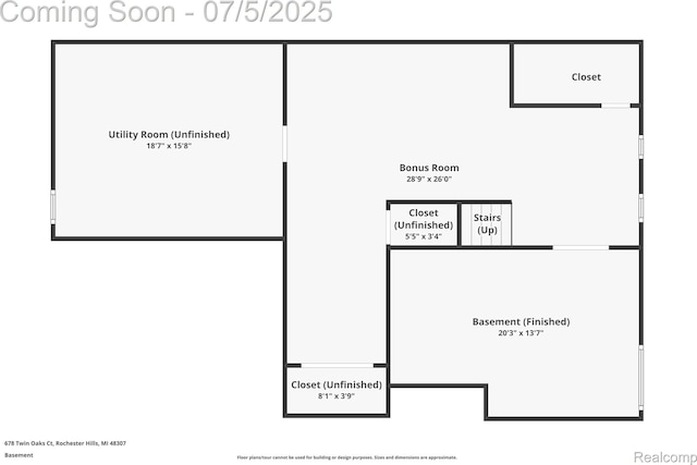 678 Twin Oaks Ct, Rochester Hills, MI 48307 - view of property floor plan