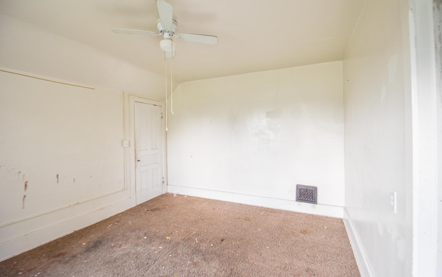 1085 E Chicago Rd Unit A, Quincy, MI 49082 - carpeted spare room with a ceiling fan