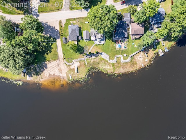 1379 Sioux St, Gladwin, MI 48624 - aerial view of property's location featuring a nearby body of water