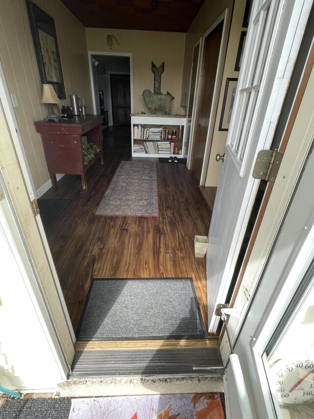 8441 Homerich Ave, Byron Center, MI 49315 - corridor featuring wood finished floors