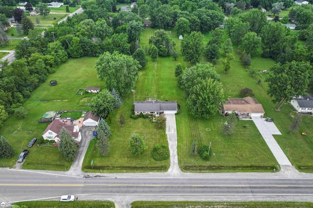6494 W Coldwater Rd, Flushing, MI 48433 - drone / aerial view of a tree filled landscape