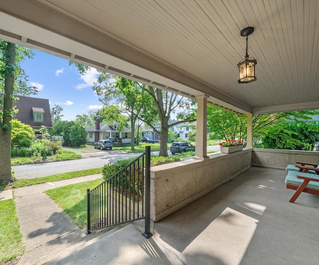 216 Kenwood Ave, Ann Arbor, MI 48103 - porch with a residential view
