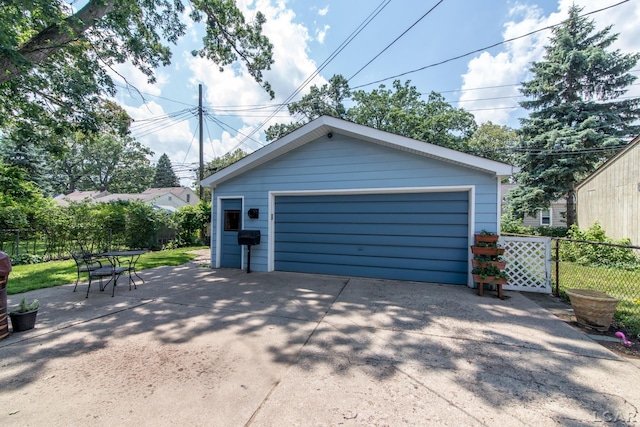 407 Flowerdale St, Ferndale, MI 48220 - view of detached garage