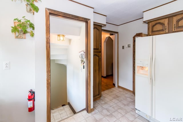 407 Flowerdale St, Ferndale, MI 48220 - hallway featuring light flooring