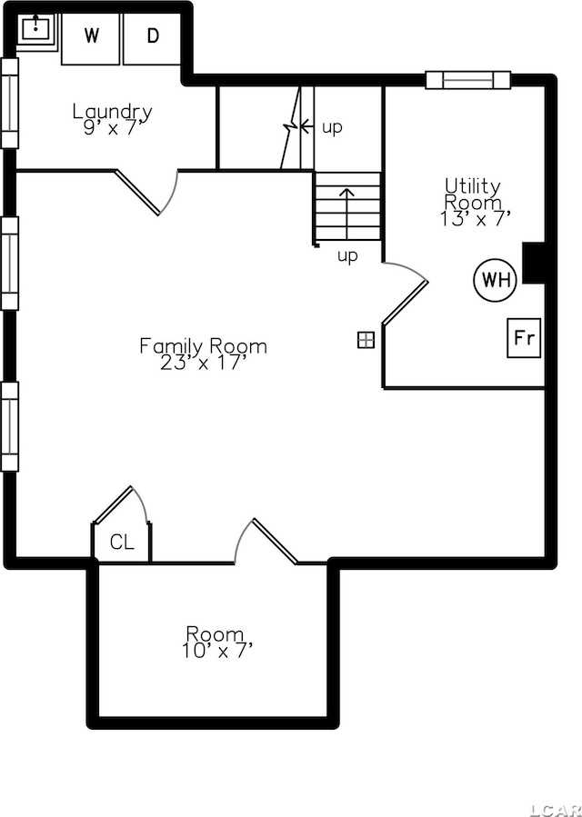407 Flowerdale St, Ferndale, MI 48220 - view of property floor plan