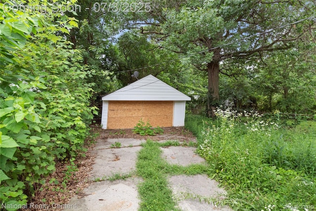 5981 University Pl, Detroit, MI 48224 - view of shed