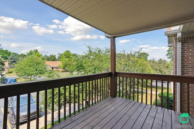 45833 Wildrye Ct, Van Buren, MI 48111 - view of wooden deck