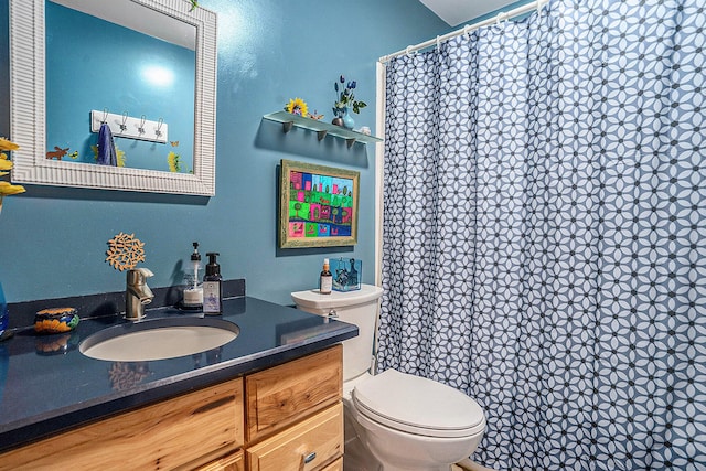 9191 W Ranger Rd, Mears, MI 49436 - full bath with vanity and a shower with shower curtain