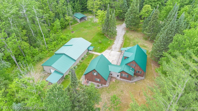 699 W Cherry Creek Rd, Mio, MI 48647 - aerial view of property and surrounding area
