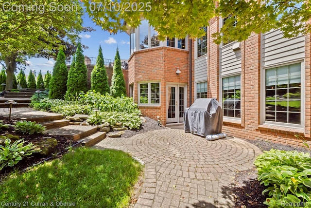 18878 Oak Leaf Ln, Northville, MI 48168 - view of patio / terrace with area for grilling