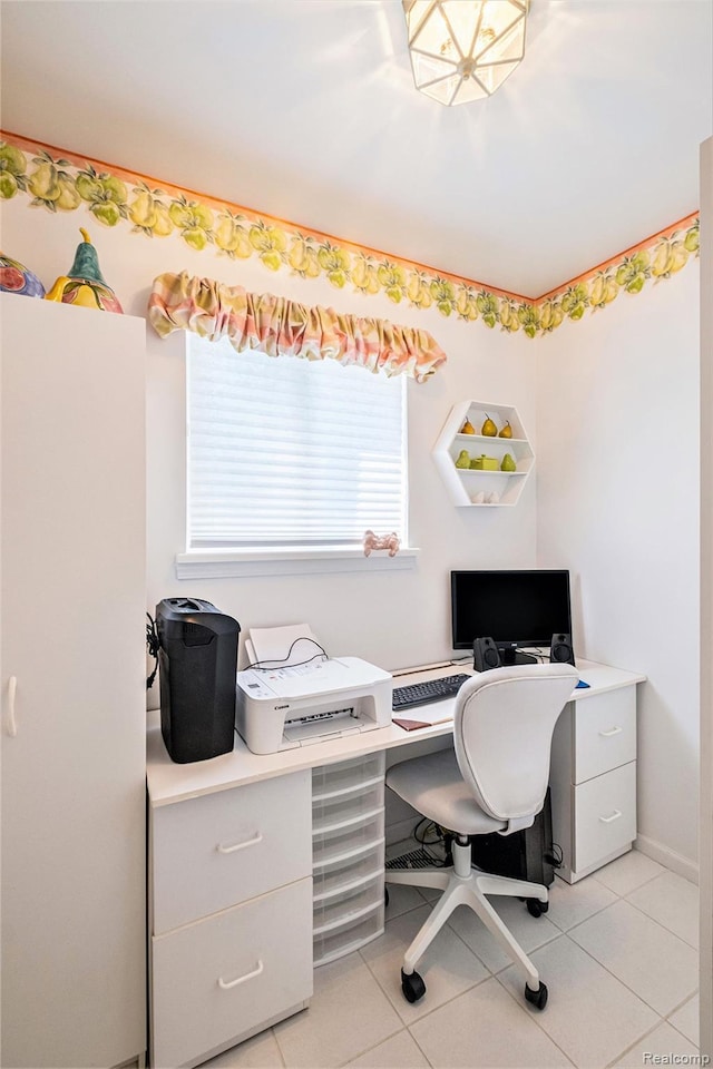 2032 Crestline, Burton, MI 48509 - office featuring light tile patterned flooring