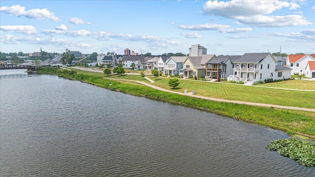273 Waters Edge Dr, Saint Joseph, MI 49085 - water view with nearby suburban area