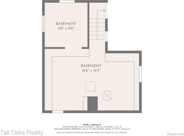 6123 Lapeer Rd, Burton, MI 48509 - view of home floor plan