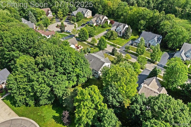 4583 Racewood Dr, Commerce Twp, MI 48382 - aerial overview of property's location featuring nearby suburban area