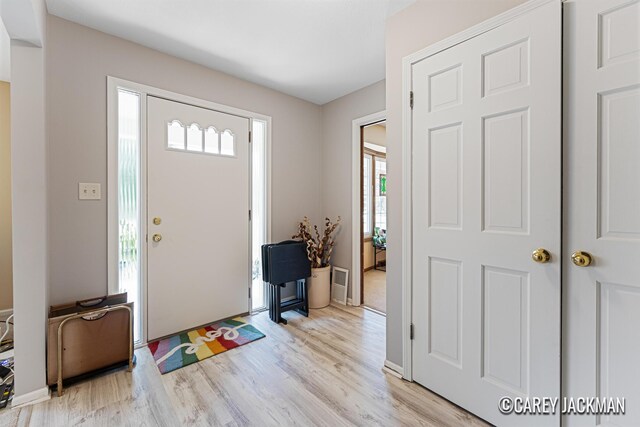 3910 Walker Ave NW, Grand Rapids, MI 49544 - entrance foyer with healthy amount of natural light and light wood-style floors