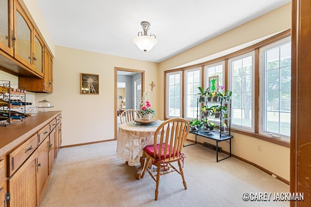 3910 Walker Ave NW, Grand Rapids, MI 49544 - dining space with light colored carpet