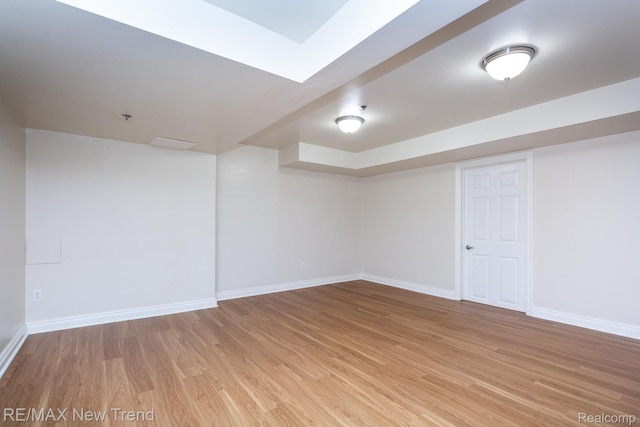 45929 Graystone Ln, Canton, MI 48187 - finished basement featuring light wood finished floors and baseboards